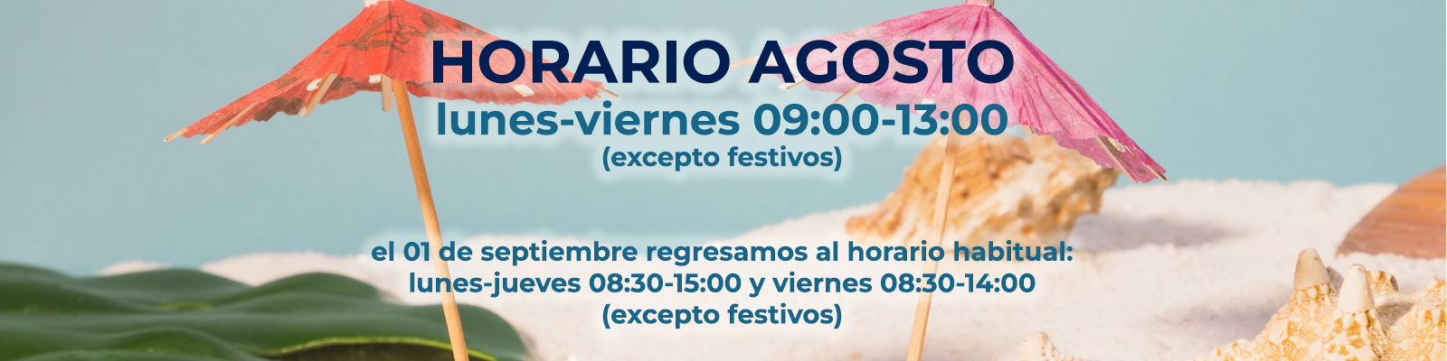 horario agosto